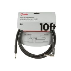Кабель инструментальный Fender Cable Professional Series 10' Angled Black